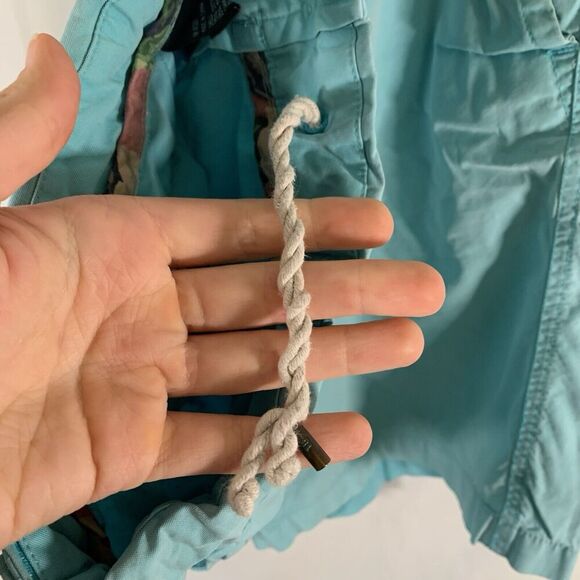 Polo Ralph Lauren Shorts Men's 36 Blue Chino Drawstring Pockets Cotton Blend - Picture 8 of 13